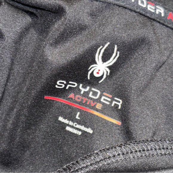 Spyder Active Top, mesh & cutout, sz L - Picture 8 of 9